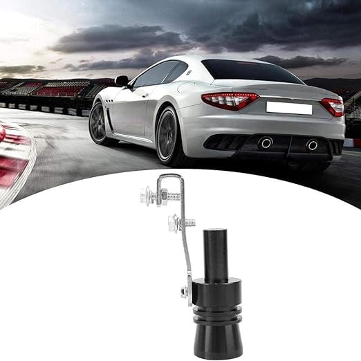 🔥Medium Universal Turbo Sound Noise Exhaust Muffler Pipe Whistle Valve🚗💨
