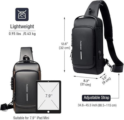 🔥Sling Bag | Anti-Theft Crossbody Backpack for Daily & Travel✈️🧳