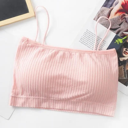 Seamless Silk Padded Bralette Bra Pack of 2